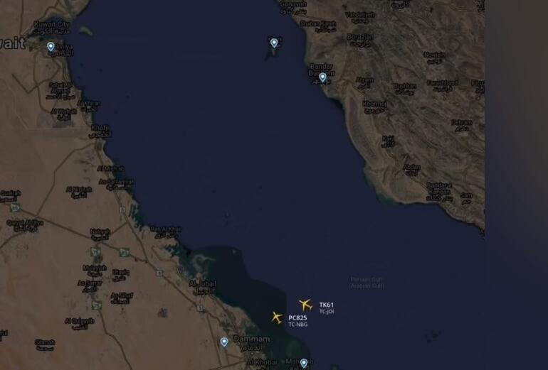 Pilot çift gökyüzünde imkansızı yaşadı Basra Körfezinde tam da o anda...
