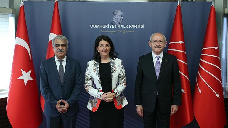 Kılıçdaroğlu, HDPli Buldan ve Sancar ile görüştü