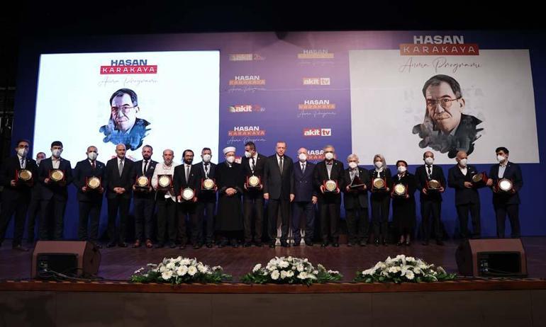 Cumhurbaşkanı Erdoğan gazeteci Hasan Karakayanın anma programında konuştu