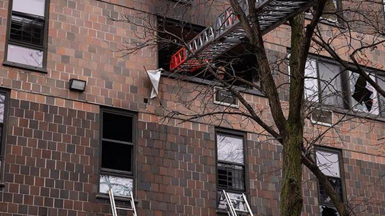 ABDnin New York kentinde yangın faciası Çok sayıda ölü ve yaralı var