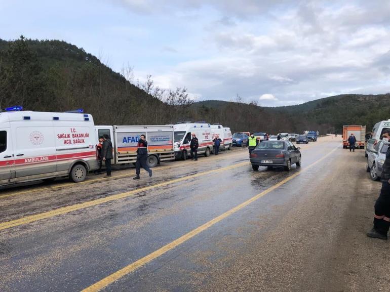 Kazaya giden itfaiye kaza kırım ekibi kaza yaptı: 4 ölü