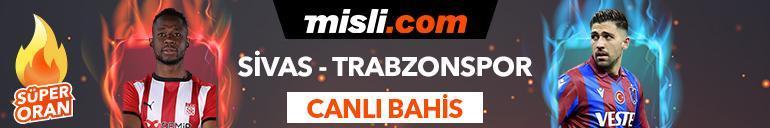 Sivasspor - Trabzonspor maçı Tek Maç ve Canlı Bahis seçenekleriyle Misli.com’da