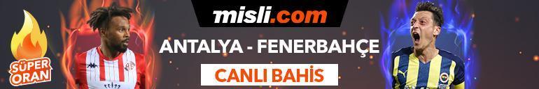 Antalyaspor - Fenerbahçe maçı Tek Maç ve Canlı Bahis seçenekleriyle Misli.com’da