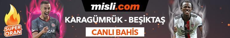 Fatih Karagümrük - Beşiktaş maçı Tek Maç ve Canlı Bahis seçenekleriyle Misli.com’da