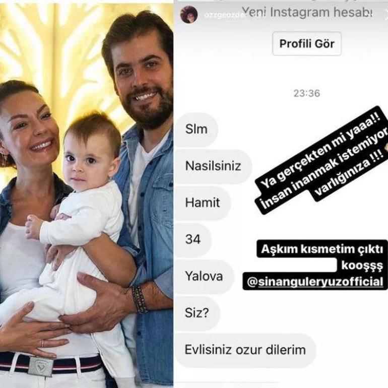 Oyuncu Özge Özder o mesajı ifşaladı Çocuğu da yaptık geç kaldın