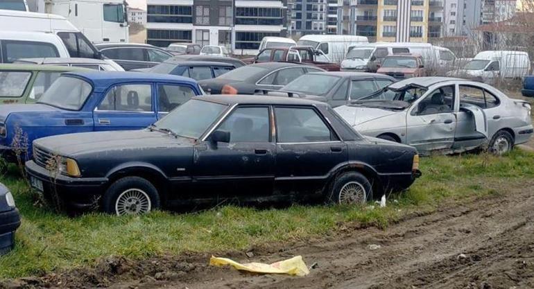 Milyonluk servet otoparkta çürüyor 13 yıldır bekleyen de var, 950 adet...