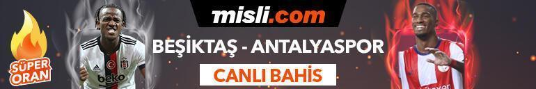 Beşiktaş-Antalyaspor maçı canlı bahis seçeneğiyle Misli.comda