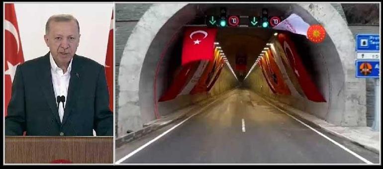 35 dakikalık mesafe 5 dakikaya indi Açılışını Cumhurbaşkanı Erdoğan yapmıştı