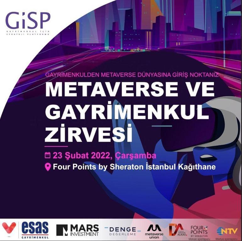 Metaverse ve gayrimenkul zirvesi geliyor