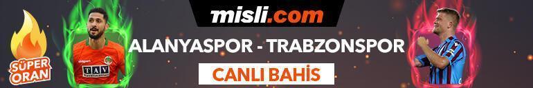 Alanyaspor-Trabzonspor maçı canlı bahis seçeneğiyle Misli.comda