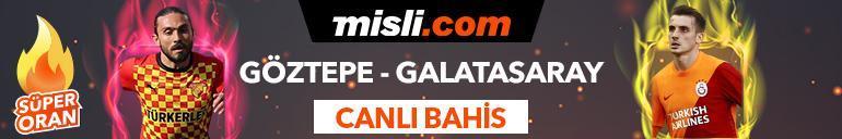 Göztepe - Galatasaray maçı Tek Maç ve Canlı Bahis seçenekleriyle Misli.com’da
