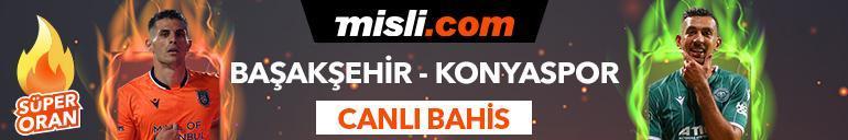 Başakşehir - Konyaspor maçı Tek Maç ve Canlı Bahis seçenekleriyle Misli.com’da
