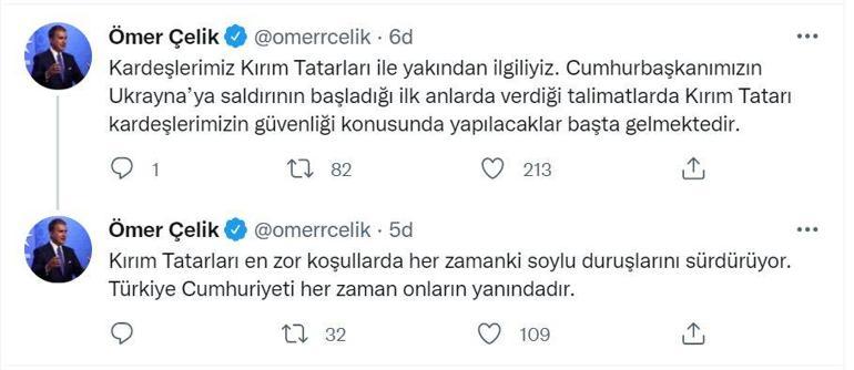 AK Partili Çelikten Ukraynadaki Türklerin tahliyesine ilişkin açıklama