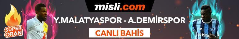 Yeni Malatyaspor - Adana Demirspor maçı Tek Maç ve Canlı Bahis seçenekleriyle Misli.com’da
