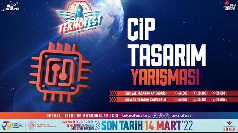 TEKNOFEST 2022’de ilk kez düzenlenen özel bir yarışma: Çip Tasarım Yarışması