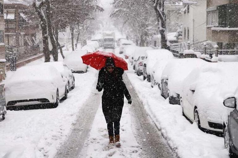Kar yağışı başladı Kar günlerce sürecek Meteorolojiden son dakika peş peşe açıklamalar... İstanbul, Ankara...