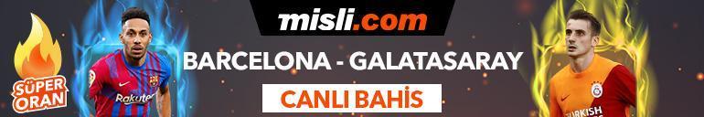 Barcelona - Galatasaray maçı Tek Maç ve Canlı Bahis seçenekleriyle Misli.com’da