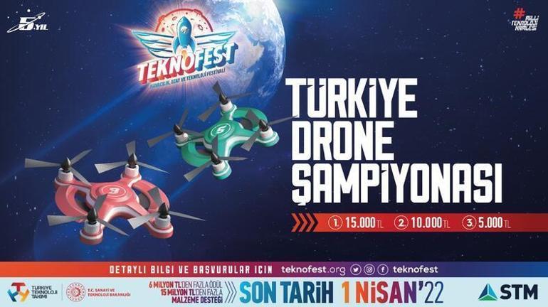 TEKNOFEST Drone Şampiyonaları için son başvuru tarihi belli oldu