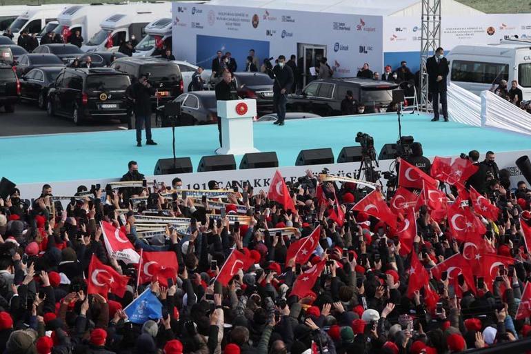 1915 Çanakkale Köprüsü açıldı Cumhurbaşkanı Erdoğan geçiş ücretini açıkladı: Bir hafta ücretsiz olacak...