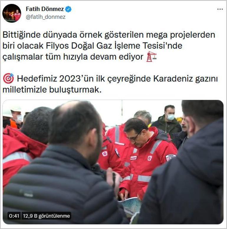 Bakan Dönmez duyurdu: Bittiğinde dünyanın mega projelerinden olacak