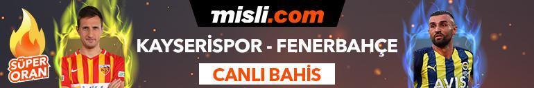 Kayserispor - Fenerbahçe maçı Tek Maç ve Canlı Bahis seçenekleriyle Misli.com’da