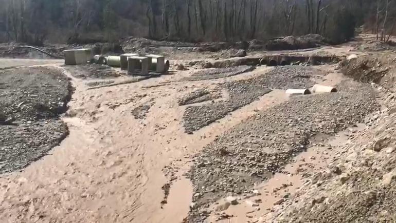 Kastamonu ve Sinop’u birbirine bağlayan 4 köprü yıkıldı 10dan fazla köye ulaşım yok