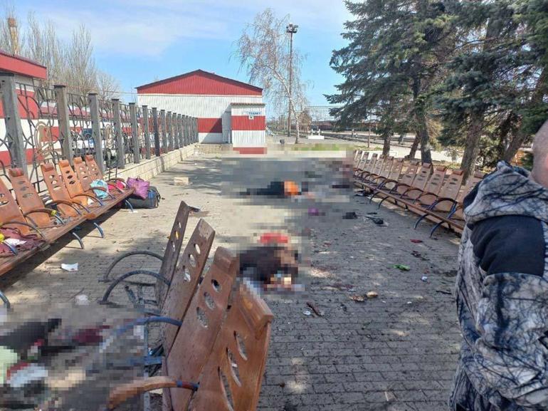 Ukrayna’da sivillerin beklediği tren istasyonuna saldırı: 30 ölü, 100’den fazla yaralı