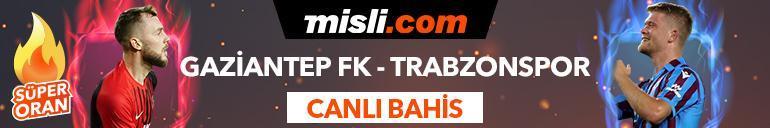 Gaziantep FK - Trabzonspor maçı Tek Maç ve Canlı Bahis seçenekleriyle Misli.com’da