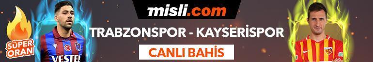 Trabzonspor - Kayserispor maçı Tek Maç ve Canlı Bahis seçenekleriyle Misli.com’da