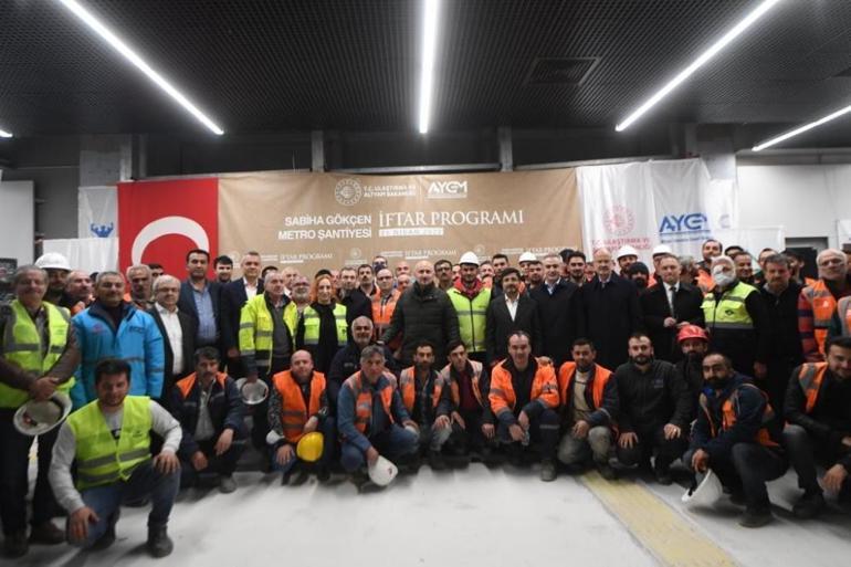 Kadıköy- Sabiha Gökçen Havalimanı metrosu açılıyor Bakan Karaismailoğlu tarihi açıkladı