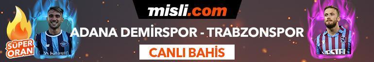 Adana Demirspor - Trabzonspor maçı Tek Maç ve Canlı Bahis seçenekleriyle Misli.com’da