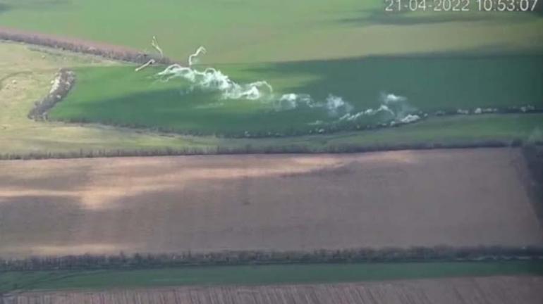 Ukrayna, Rus K-52 Timsah helikopterinin düşürülme görüntülerini paylaştı