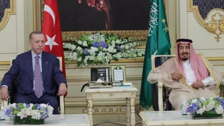 Cumhurbaşkanı Erdoğan, Suudi Arabistan Veliaht Prensi Selman’la görüştü