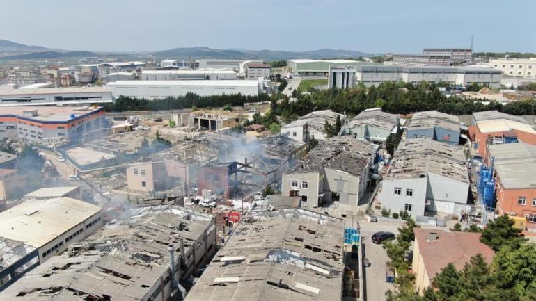 Tuzlada fabrikada büyük patlama 3 kişi hayatını kaybetti, 9 kişi yaralandı