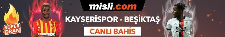Kayserispor - Beşiktaş maçı Tek Maç ve Canlı Bahis seçenekleriyle Misli.com’da