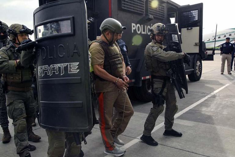 Kolombiyada narcos operasyonu Otoniel lakaplı Dairo Antonio Usuga ABDye iade edildi