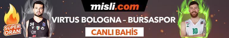 Virtus Bologna - Frutti Extra Bursaspor maçı Tek Maç ve Canlı Bahis seçenekleriyle Misli.com’da