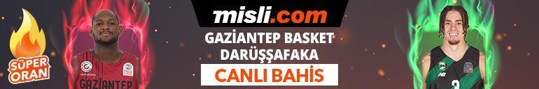 Gaziantep BB - Darüşşafaka maçı Tek Maç ve Canlı Bahis seçenekleriyle Misli.com’da