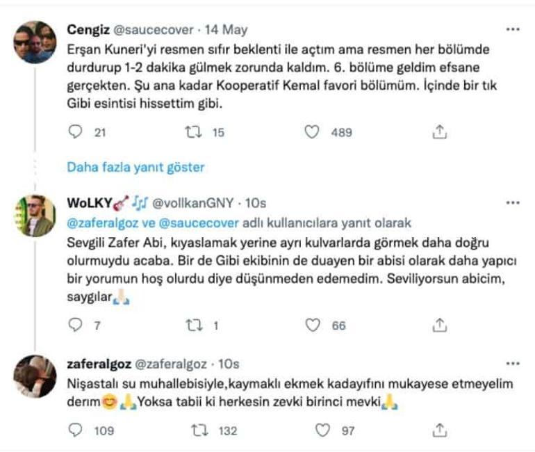 Zafer Algöz Twitter’da Feyyaz Yiğit’e ne dedi Zafer Algöz Gibi dizisini eleştirdi mi, neden TT oldu