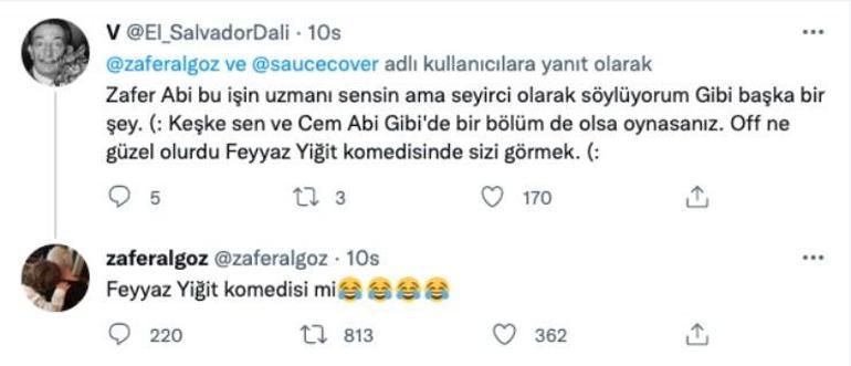 Zafer Algöz Twitter’da Feyyaz Yiğit’e ne dedi Zafer Algöz Gibi dizisini eleştirdi mi, neden TT oldu