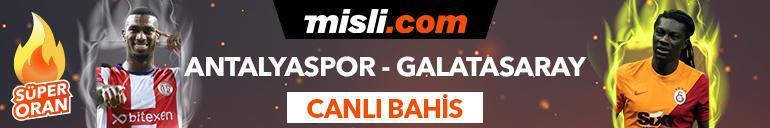 Antalyaspor - Galatasaray maçı Tek Maç ve Canlı Bahis seçenekleriyle Misli.com’da