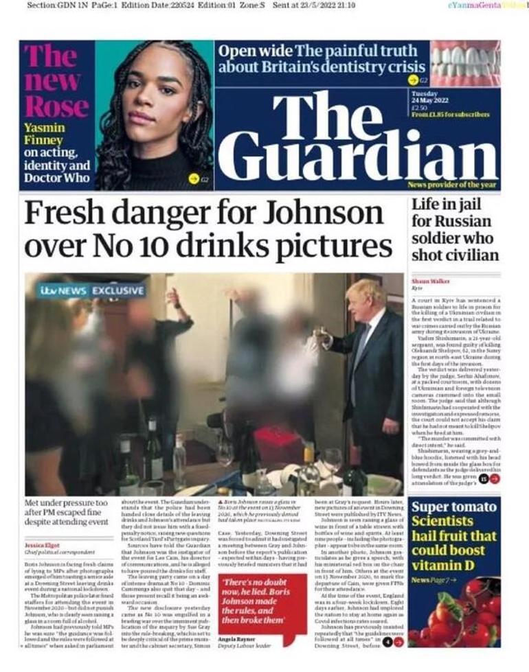 İngiltere bu skandalla çalkalanıyor Başbakan Boris Johnsonın fotoğrafları basına sızdı...