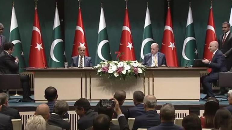 Cumhurbaşkanı Erdoğan yeni hedefi duyurdu Pakistan ile 7 anlaşma imzalandı