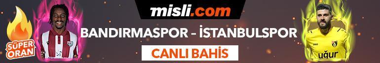 Bandırmaspor ile İstanbulspor maçı Tek Maç ve Canlı Bahis seçenekleriyle Misli.com’da