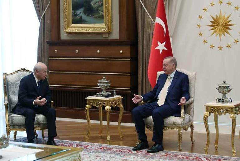 Cumhurbaşkanı Erdoğan ile Bahçeli arasında kritik görüşme