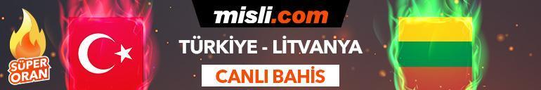 Türkiye - Litvanya maçı Tek Maç ve Canlı Bahis seçenekleriyle Misli.com’da