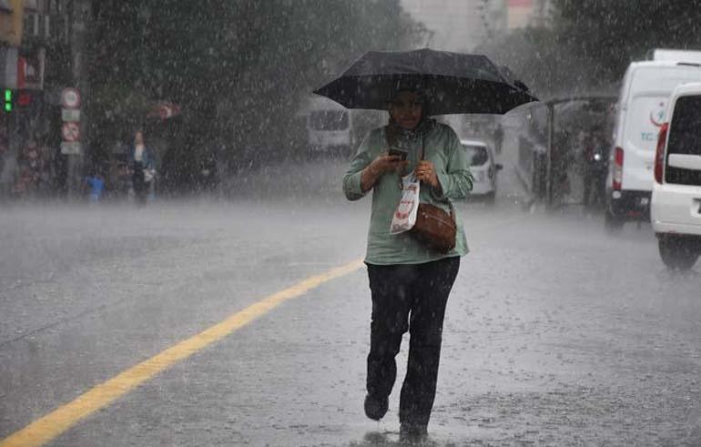 Kuvvetli yağış için saat verildi Özellikle bu illere dikkat çekildi, Meteorolojiden flaş açıklama İzmir, Ankara, Edirne, Eskişehir dahil...