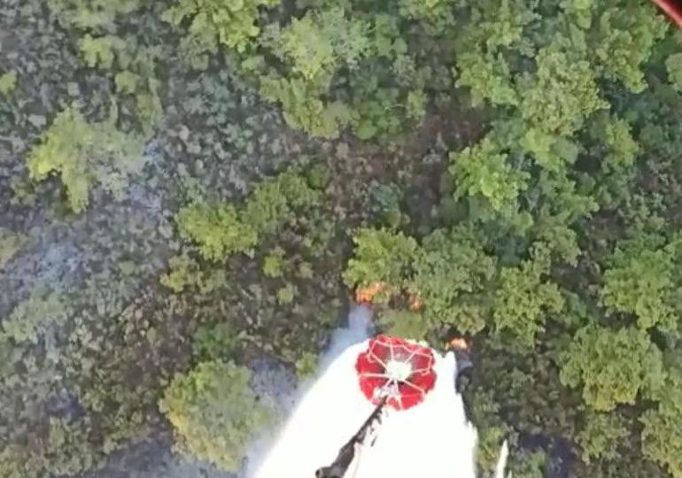Muğla Marmariste orman yangını Bakan Soylu duyurdu: 10 ton su atan helikopterler görevde...