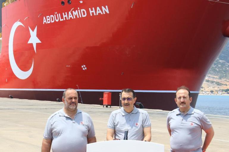 Abdülhamid Han sondaj gemisinin görev tarihi belli oldu Bakan Dönmez: Hedef mavi vatan