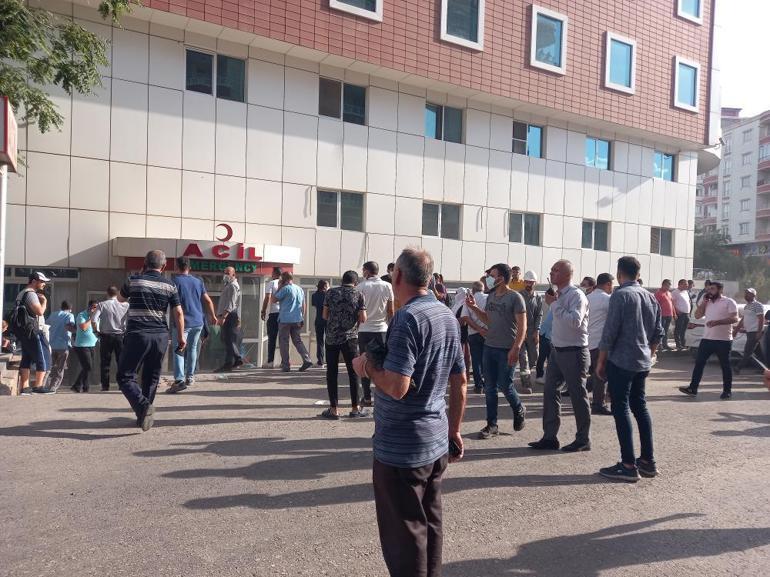 Mardinde özel bir hastanede patlama Hastalar tahliye ediliyor